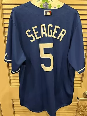 Corey Seager Majestic Dodger Jersey • $50