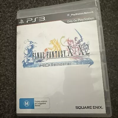 Playstation 3 Ps3 Final Fantasy X/X-2 HD Remaster - Inc Manual • $14.95