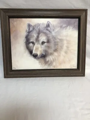  Snow Wolf  By Marcia Baldwin Comes With Certificate Of Authenticity. 27/50 • $39.99