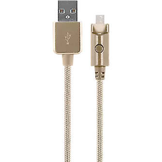 Verizon Braided Charge And Sync Cable For Micro USB - Gold - Universal • $8.49