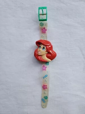 $15 • Buy Rare Vtg 90s Disney Little Mermaid Ariel Flip Watch Digital Kids Classic Toy 