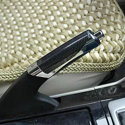 1x Universal Carbon Fiber Car Hand Brake Parts Cover Protector Auto Accessories • $7.32