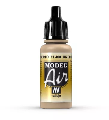 Vallejo Model Air  - 17ml UK Desert Pink - 71.400 • £2.66