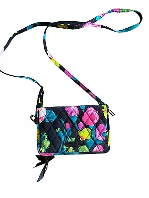 VERA BRADLEY All In One CROSSBODY  Purse Hilo Meadow • $30