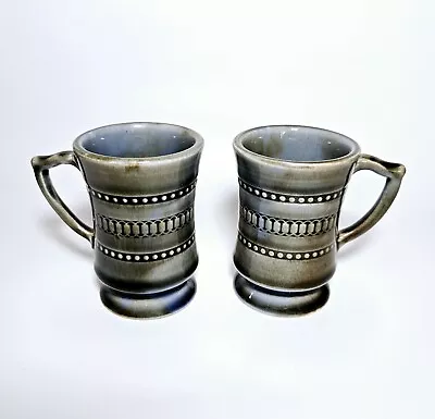 Vintage Wade Irish Porcelain Small Mugs Pair • £14.99