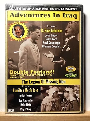 Adventure In Iraq/Legion Of Missing Men (DVD 2002 - Black & White) REGION FREE • $9.95