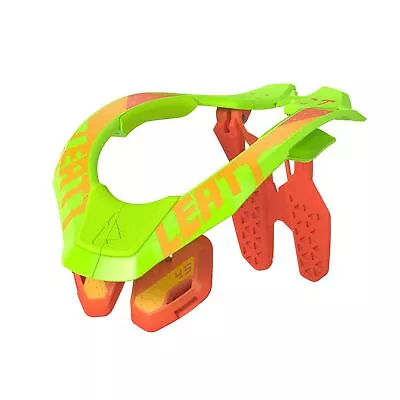 Leatt 2024 Moto 4.5 Neck Brace Citrus  Motocross MX Off Road Quad ATV Protection • $286.18