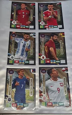 Panini Adrenalyn XL Road To Russia 2018 Complete Set Of 477 + 18 Ltd Ed Cards • £49.99