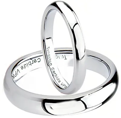 2-10mm Tungsten Carbide Mens Womens Wedding Engagement Bridal Band Ring Sz 3-15 • $12.45