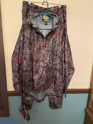 Cabelas Dri Plus Hooded Jacket And Pants Seclusion 3D Outer Shell L Reg • $85