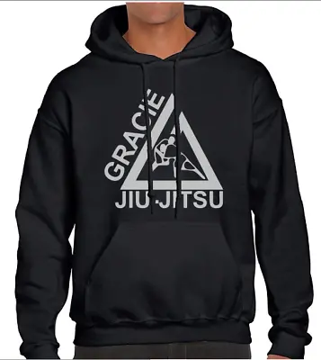 Gracie Jiu Jitsu MMA Fighter Hoody Hoodie Hooded Sweat Shirt  • $29.99
