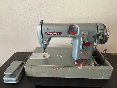 Sewmor BelAir Sewing Machine Model: 606 Vintage Japan W/ Foot Pedal And Case • $130