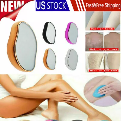 Hot Women Men Safe Painless Physical Hair Removal Epilators Crystal Hair Eraser • $10.99