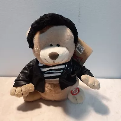 Elvis Presley Teddy Bear • Sings Jailhouse Rock • Vintage Tags Preferred Plush • $15