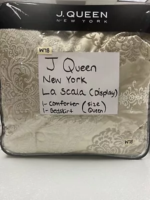 J. Queen New York Home La Scala Queen Comforter & Bedskirt Preowned • $129.99