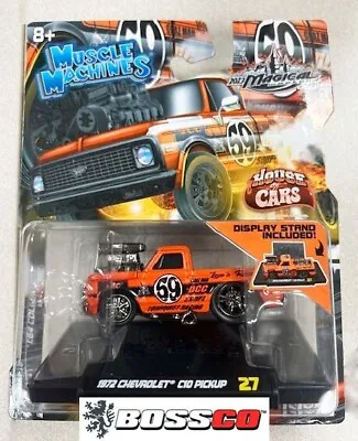 Muscle Machines 1/64 1972 Chevrolet C10 2023 MAGICAL WEEKEND OF CARS CONVENTION • $9.99