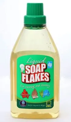 Dri-Pak Liquid Soap Flakes Bottle (for Cleaning & Laundry) - 750ml • £6.25
