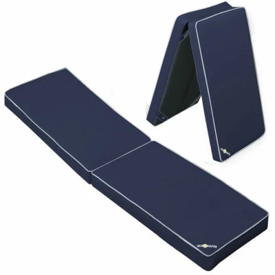 $103.40 • Buy Outdoor Bench Seat/Garden Patio Cushion 1800x420mm UV & Water Resist - Blue