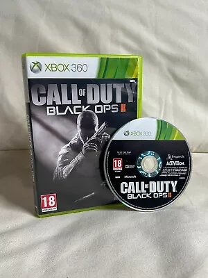 Call Of Duty Black Ops II 2 Microsoft Xbox 360 Complete Incl Inserts Good Disc • £9.99