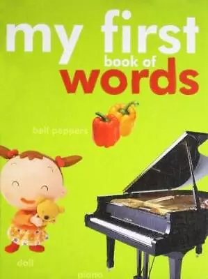 My First Book Of Words - Board Book By Om Books - GOOD • $10.57