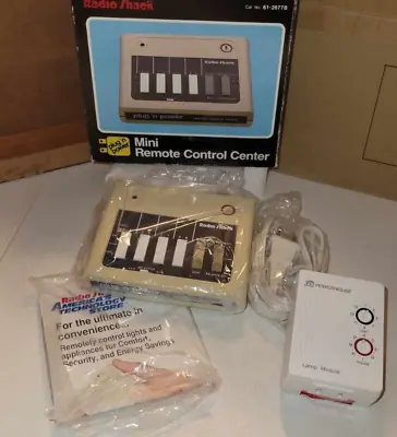 X-10 Radio Shack Mini Remote Control Center Home Automation Kit • $34.99