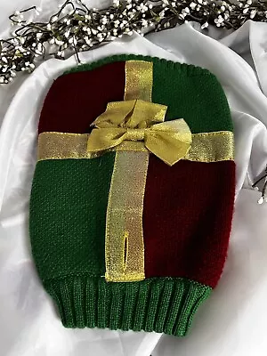 Christmas Present PMP Holiday Sweater Wrapped In A Bow Medium Dog Pet Clothing • $8