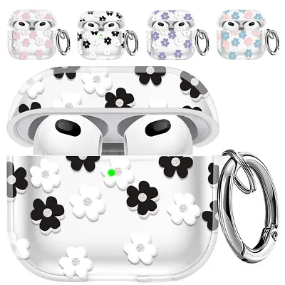 For Apple AirPods Pro 1st 2nd 3rd Gen Case Girls Shockproof Clear Earphone Cover • $11.40