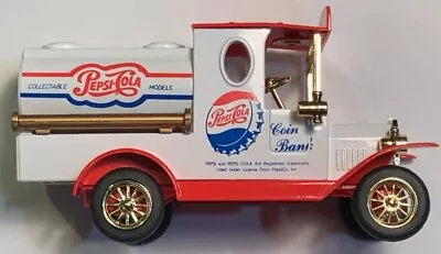 BANK Pepsi Cola Vintage Truck MODEL DIE CAST  COIN BANK  C 1996 IN ORIGINAL PKG • $19.99