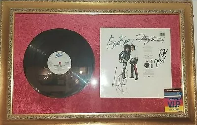  RARE Michael Jackson SIGNED - Dirty Diana - 12  With 4 Autographs 85x56  • £996.34