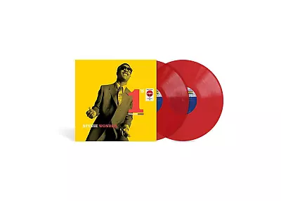 Stevie Wonder Number 1s Exclusive Limited Translucent Red Colored 2x Vinyl LP • $73