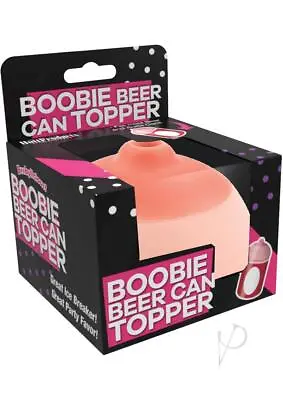 Boobie Beer Soda Can Topper Cover Novelty Gag Gift Party Favor Bachelor Drinking • $17.92