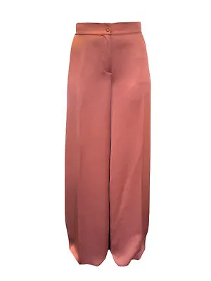 Marina Rinaldi Women's Orange Richi Wide Leg Pants NWT • $48.75