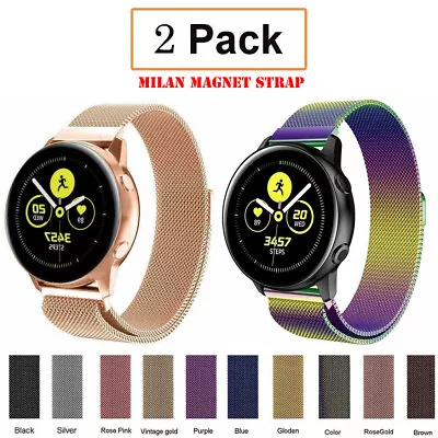 2Pack Milanese Magnetic Band Strap Garmin Vivoactive 3 /3 Music / Forerunner 245 • $15.99