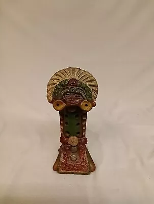 Primitive AZTEC Mayan Mexico Clay Flute Whistle Folk Art Pottery 6  • $25