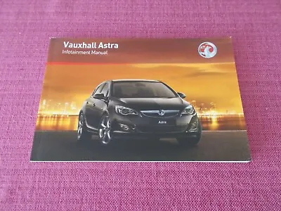 Vauxhall Astra Infotainment Sat Nav Navigation Radio Cd Handbook (acq 8271) • £6.99