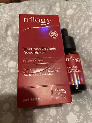 £7.99 • Buy (g6) Trilogy Certified Organic Rosehip Oil For Scars, Stretch Marks & Wrinkles