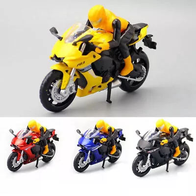 1:18 Scale Yamaha YZF-R1 Motorcycle Model Diecast Motorbike Kids Toys Boys Gifts • £16.76