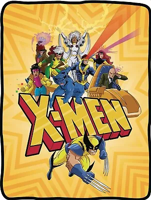 Marvel Studios X-Men Characters 45”x 60” Fleece Throw Blanket New • $34.99