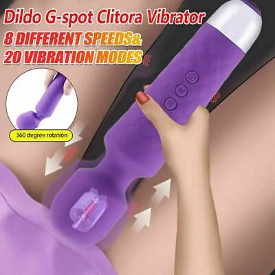$28.95 • Buy G-Spot Stimulation Clit Massager Dildo Clitoris Vibrator Sex Toys For Women AU