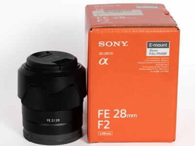 $450 • Buy Sony FE 28mm F2 Wide Angle Lens (SEL28F20) +Manfrotto 49mm UV Filter