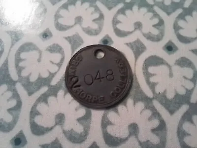 GRIMETHORPE COLLIERY  Miners PIT CHECK MINING TOKEN TALLY Tag • £5