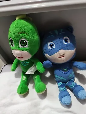 Pj Masks Plush Toys Catboy And Gheko 8  • £4