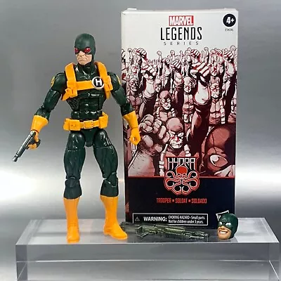 Hasbro Marvel Legends HYDRA Trooper Soldier 6  Exclusive W/ Agent BOB Head 2020 • $32.99