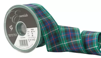 Mackenzie Tartan Ribbon -  Berisfords Scottish Approved Design • £2.15