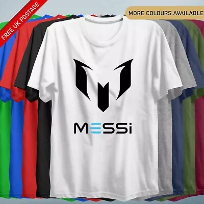 Kids Messi T Shirt Youth Soccer PSG Football Lionel #10 Jersey Argentina T-Shirt • £12.95