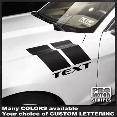 Ford Mustang 2005-2023 Fender Hash Side Accent Stripes Decal (Choose Color) • $29.40