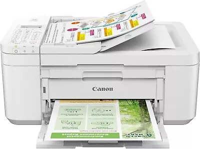 Canon PIXMA TR4720 Color Inkjet All-In-One Printer - White • $64.99