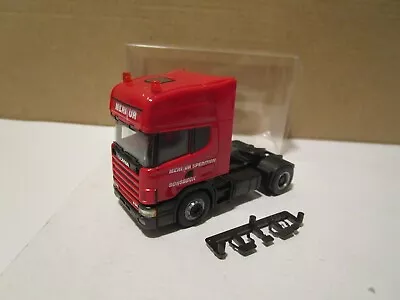 HERPA ----- SZM -- Freight Forward    MERCUR -- SCANIA (SK108) • $9.50