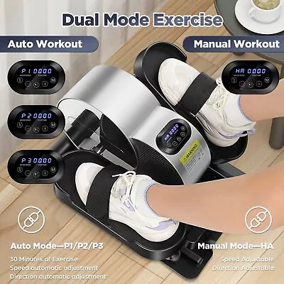 Under Desk Elliptical MachineElectric Leg Exerciser While Sitting For Seniors*& • $139.99