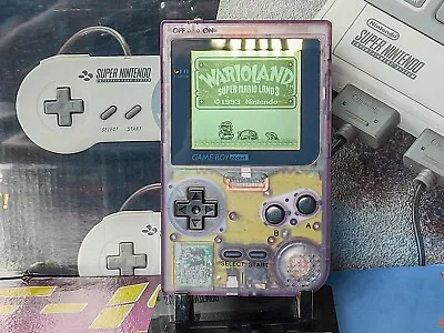 Reconditioned Nintendo Game Boy Gameboy Pocket Atomic Purple Version.v2 • £89.95